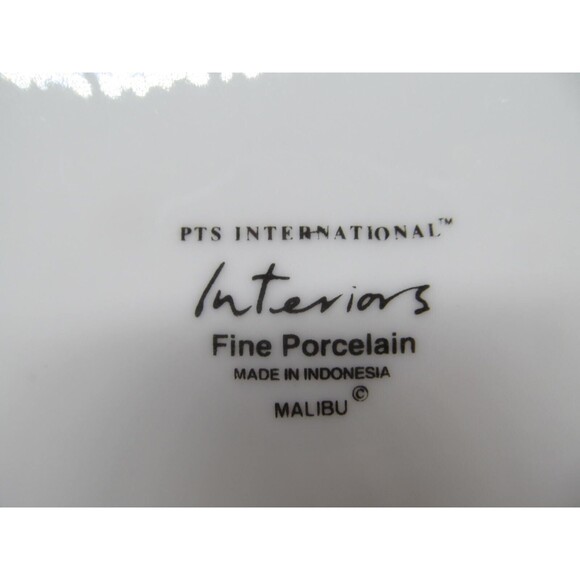 PTS International Interiors Malibu Set Of Four 6 3/8" Saucer Plates - Picture 8 of 11